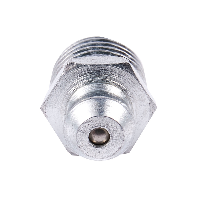 Pak van 5 M10x1 buitendraad Rechte metalen grease nipple zerk nozzle