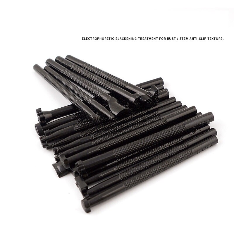 Outil d'impression du cuir, ensemble de sculpture manuelle, couture à la main, accessoires artisanaux multifonctions, de , nouveauté , pièces/ensemble