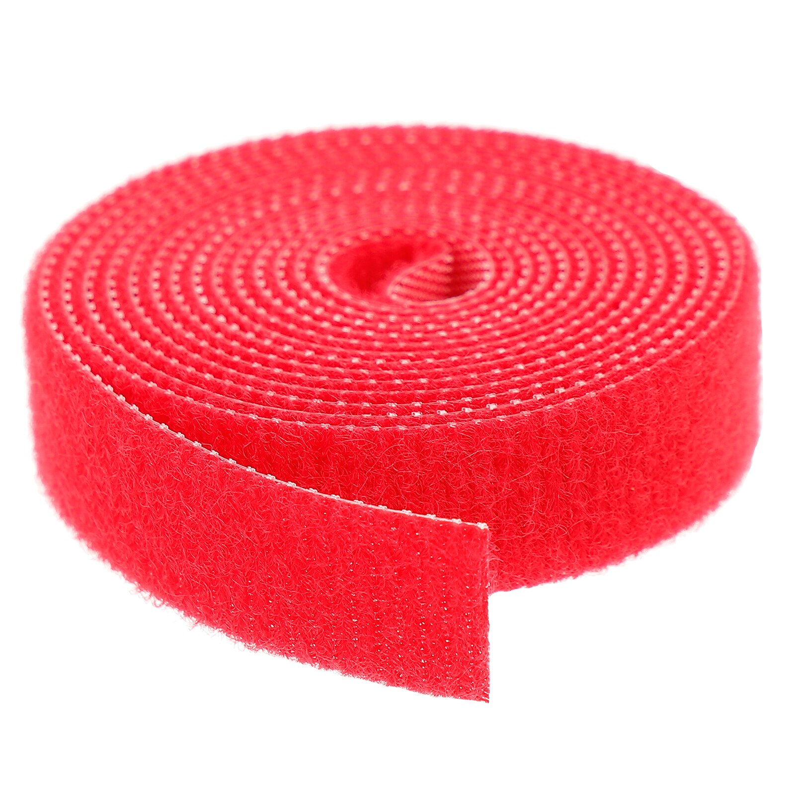 Kabel Strip Zelfklevende Sticky Terug Haak En Lus Eenvoudige Organizer Cord Fastener Cable Fastener Voor Kabel Draad: Red