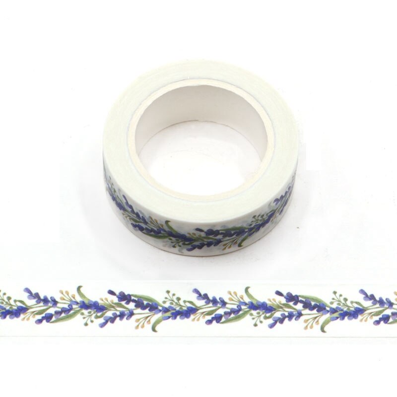 Decoratieve Bloem Sterrenhemel Maan Paars Bergen Zilver Folie Washi Tape Diy Voor Scrapbooking Fotoalbum Lijm Afplakband: NO.666