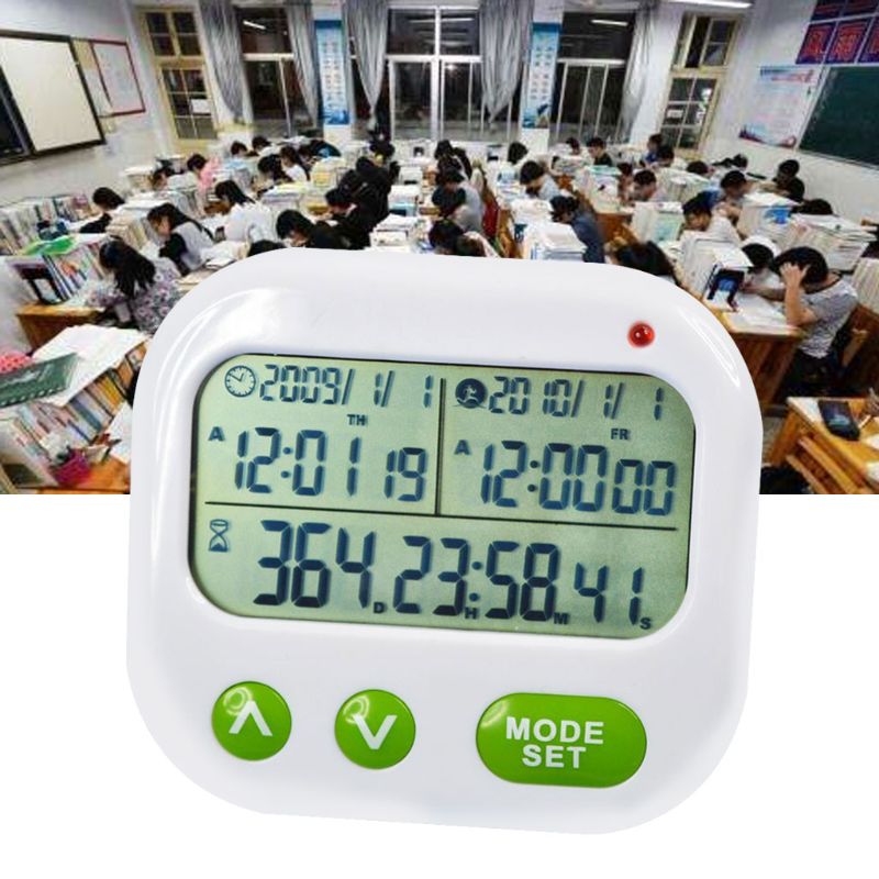 Searon Digital 1999 Days Countdown Timer with Alarm Clock Event Reminder Day