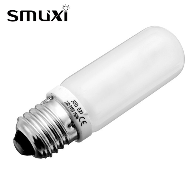 Smuxi 150w cfl pære  e27 studio modellering strobe flash lys lampe pære varm hvid fotografering belysning  ac220v
