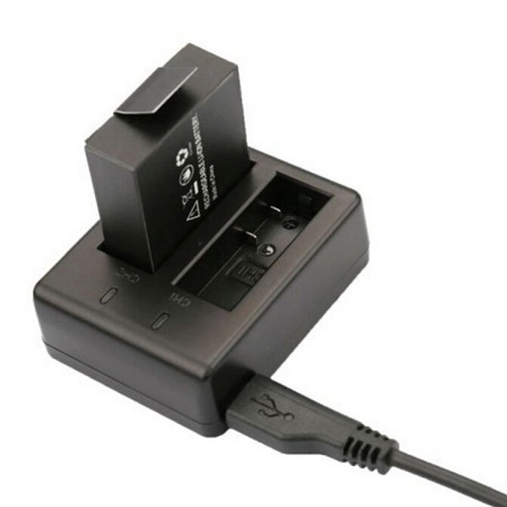 USB Dual Charger Voor EKEN H9 H9R H3 H3R H8PRO H8R H8 pro Sport Actie Camera