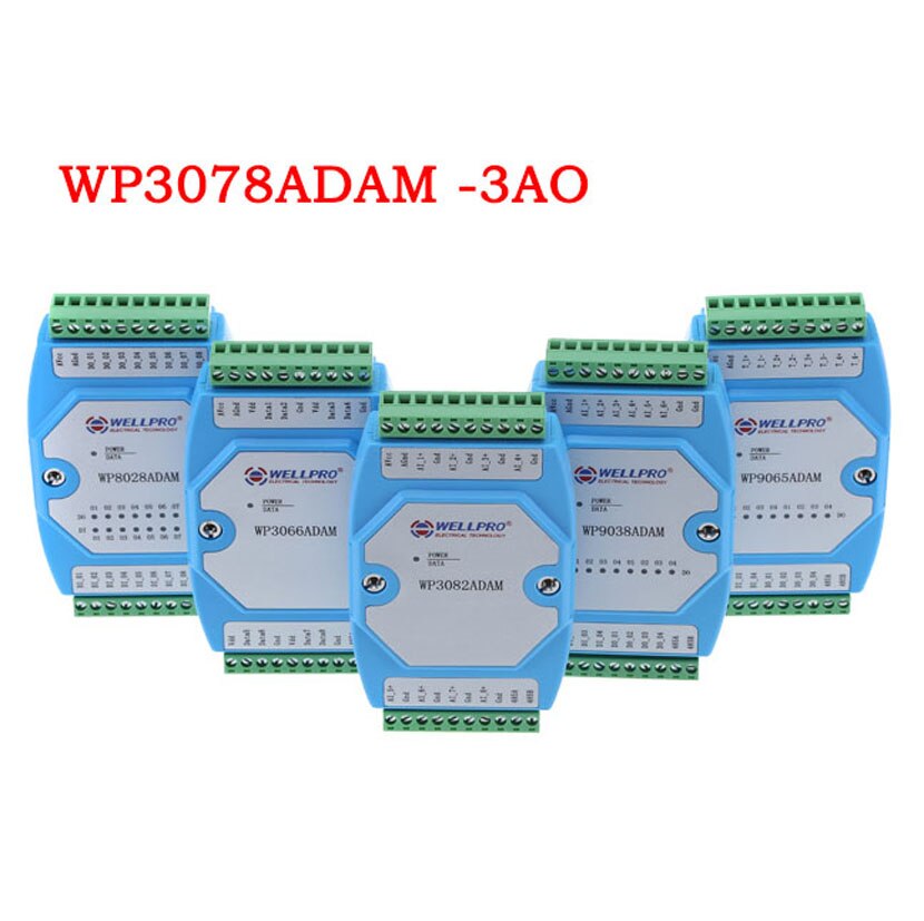 4-20mA analog output module/3 channel current output module MODBUS communication-WP3078ADAM