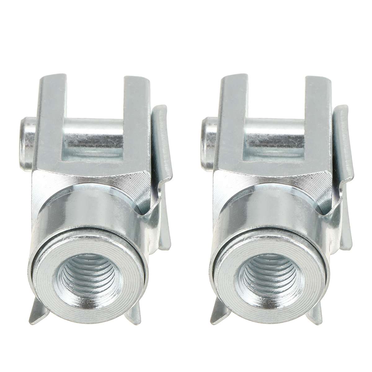2Pcs M6 M8 M10 Universal Silver M6 M8 Boot Bonnet Kofferbak Gas Strut End Fitting Pin Kogelgewricht Klep lente Houders