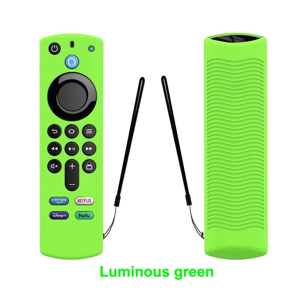 WESOPRO Silicone Case Protective Cover For Fire TV Stick 4K MAX/ 3rd Gen /4K Remote Control Anti Dustproof Case Shell: Turquoise