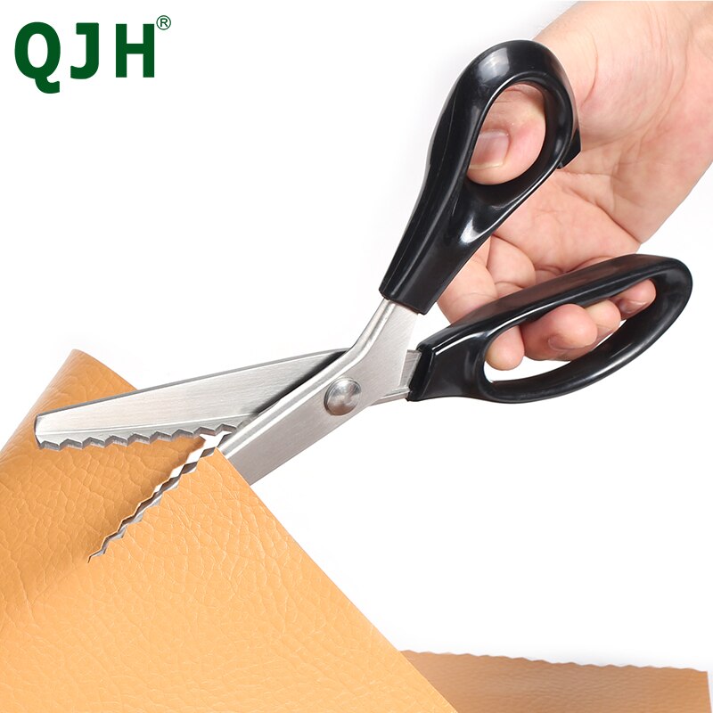 Triangular And Round Tooth/Household Clothing Scissors, Sewing Fabric/Leather Craft/Paper Decoration/Garment Making