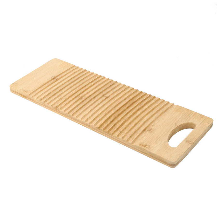 Laundry Washboard Washing Board Household Thicken Wooden Washboard Laundry Washing Board Clothes Cleaning Tools Accessories