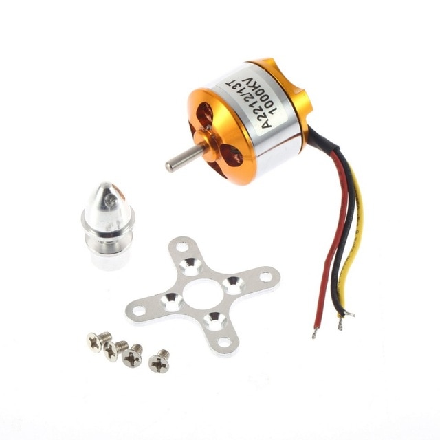 1pcs A2212 Brushless Motor 930KV 1000KV 1400KV 2200KV 2700KV For RC Aircraft Plane Multi-copter Brushless Outrunner Moto