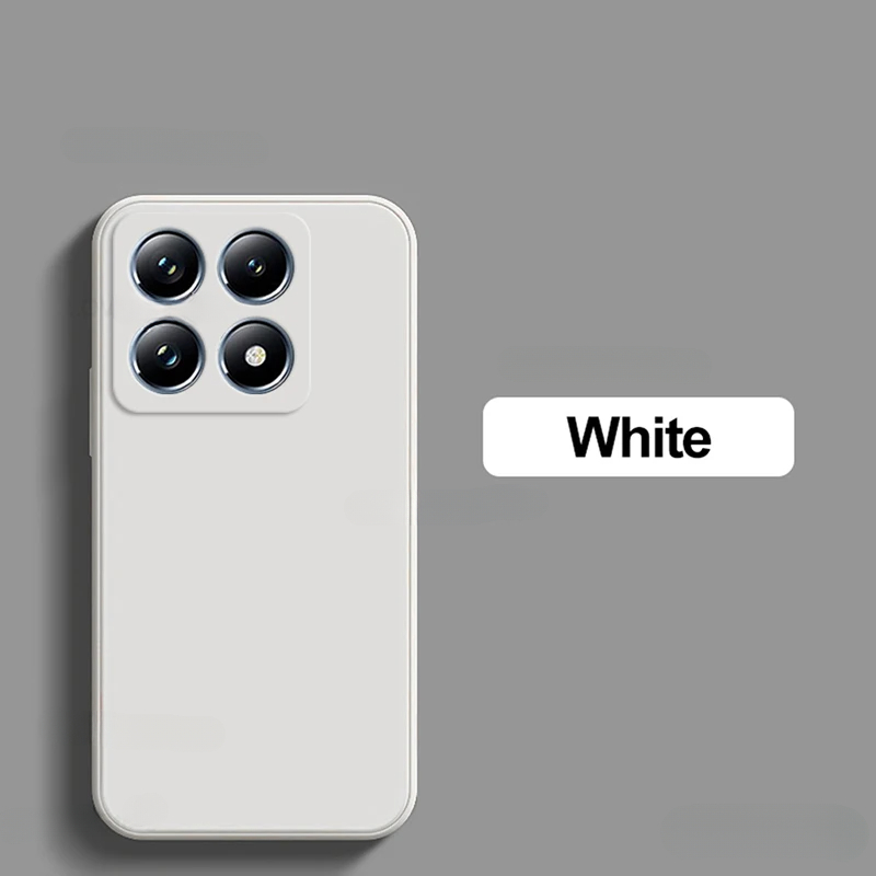 Custodia in silicone originale per Xiaomi Redmi Nota 14 pro più Custodia morbida antiurto per Xiomi Redmi Nota14 4G 5G indietro Funda