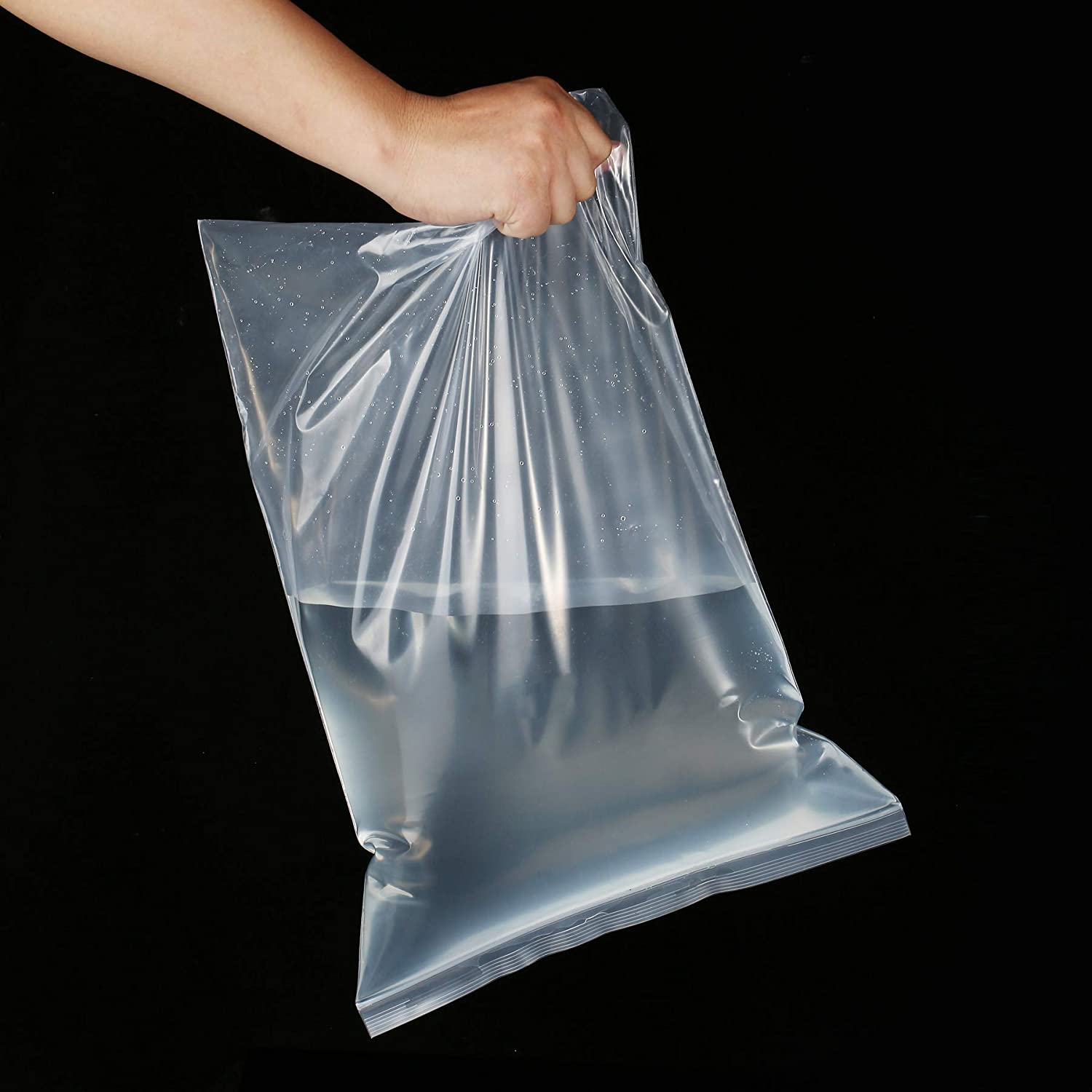 Thicken Zipper Sealed Bags Clear Plastic Storage Bag for Small Jewelry Food Packing Reclosable Zippers Sealing Pouch