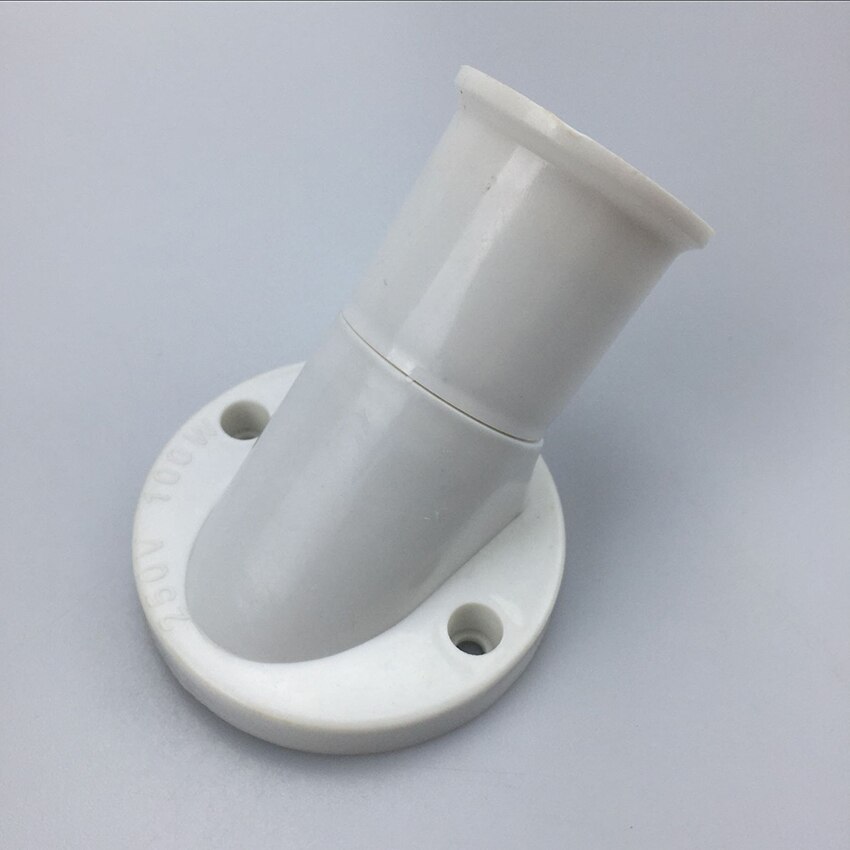 E27 Oblique Lamp Holder Light Socket Base, Ceiling Light Fixture Lamp Holder Converter Light Bulb Base Lamp Socket Adapter