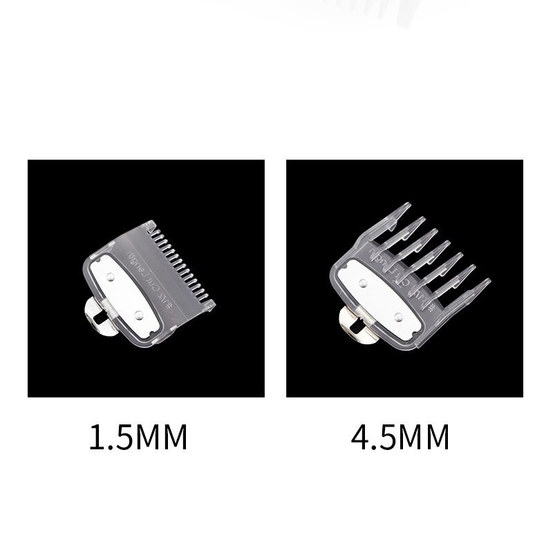 EAS-for Wahl Hair Clipper Guide Comb Set Standard Guards Attach Trimmer Style Parts 1.5mm+4.5 mm