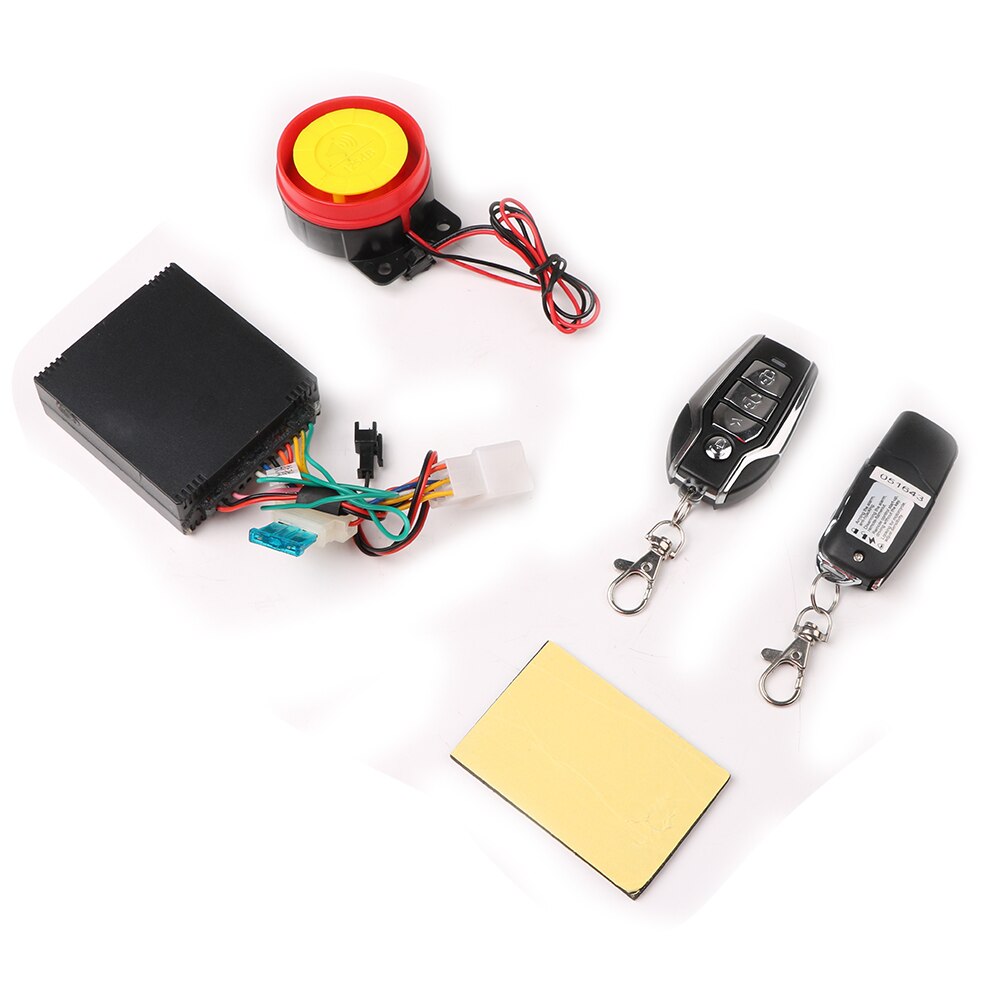 Car Security Alarm System Remote Control Electrical Ignition Scooter Motorcycle Bike ATV 12V Anti-theft