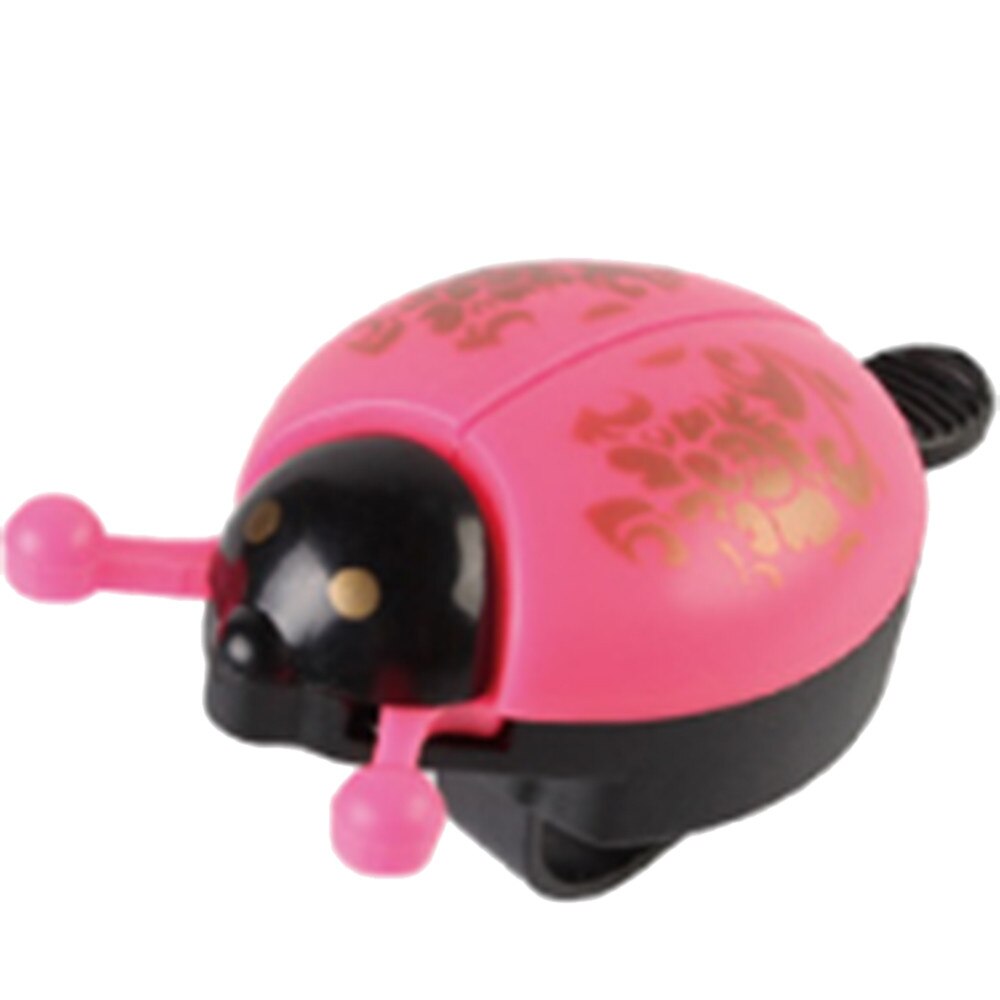 Bike Bells Alarm Horn Bicycle Ladybug Bell Ladybird Alarm Bell Ring Horns Bike Metal Handlebar Horn Cycling Safety Accessories: Pink 