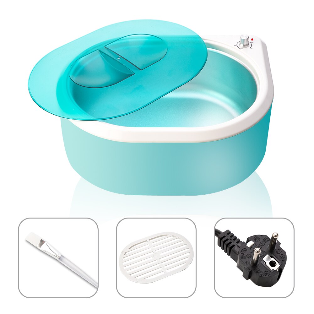 Máquina de Parafina para manos, calentador de Parafina para baño de pies, cera para depilación, dispositivo removedor de pelo, enchufe europeo