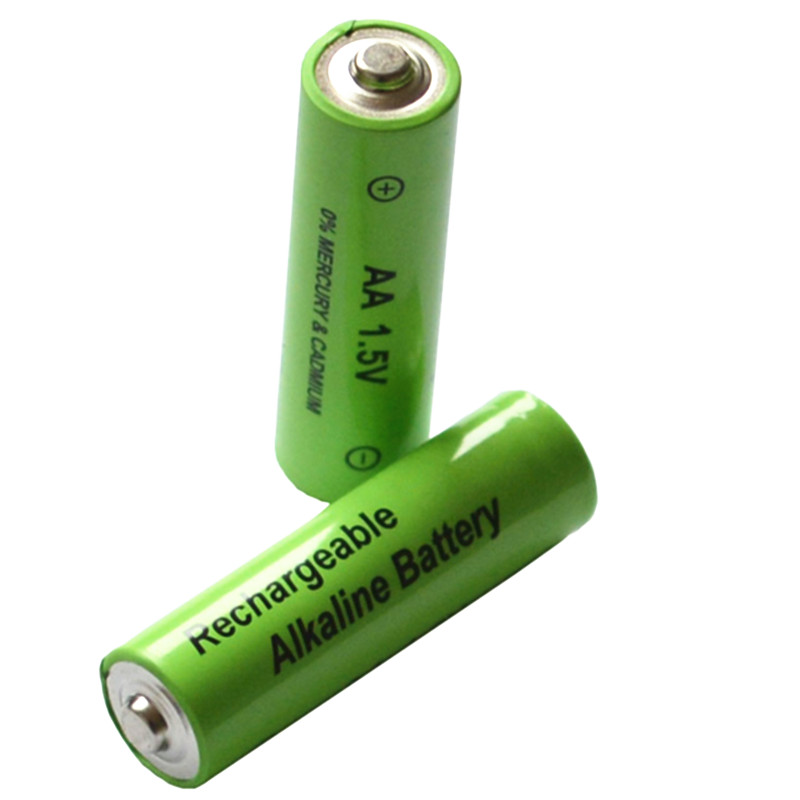 4 stuks/partij merk aa oplaadbare batterij 3000 mah 1.5v alkaline oplaadbare batterijen voor led-speelgoed  mp3