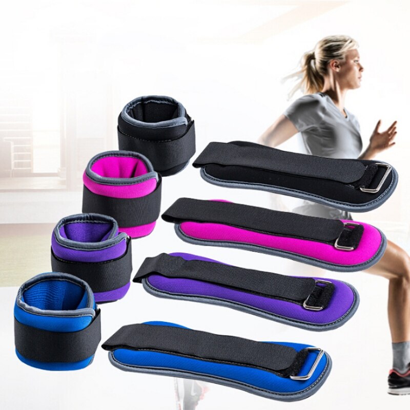 Adjustable Legs Ankle Wrist Sand Bag Weights Training Sandbag Wraps Strength GYM Running MMA Fitness Equipment