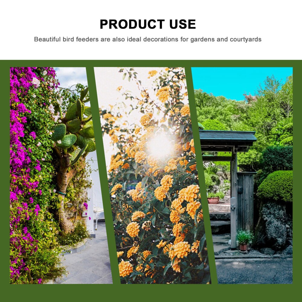 Outdoor Hummingbird Feeder Hanging Hummingbird Feeder Birds Supplies