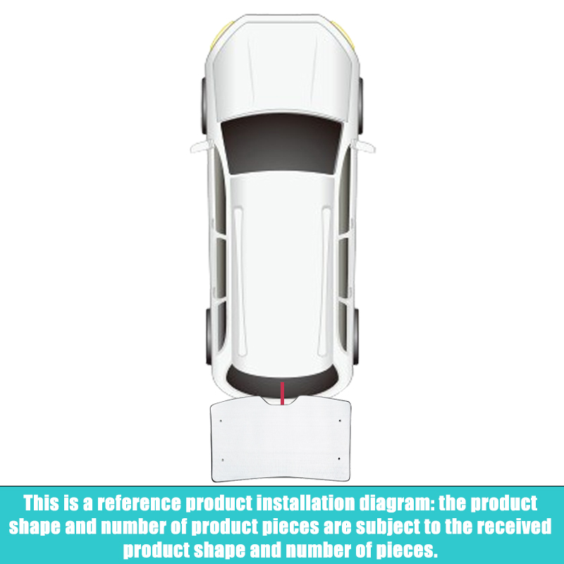 Hongqille  h5 aurinkovarjoa, auton täysi peitto, auringonpaiste, tuulilasi, aurinkosuojat, aurinkosuoja, lämmöneristystarvikkeet: Punainen