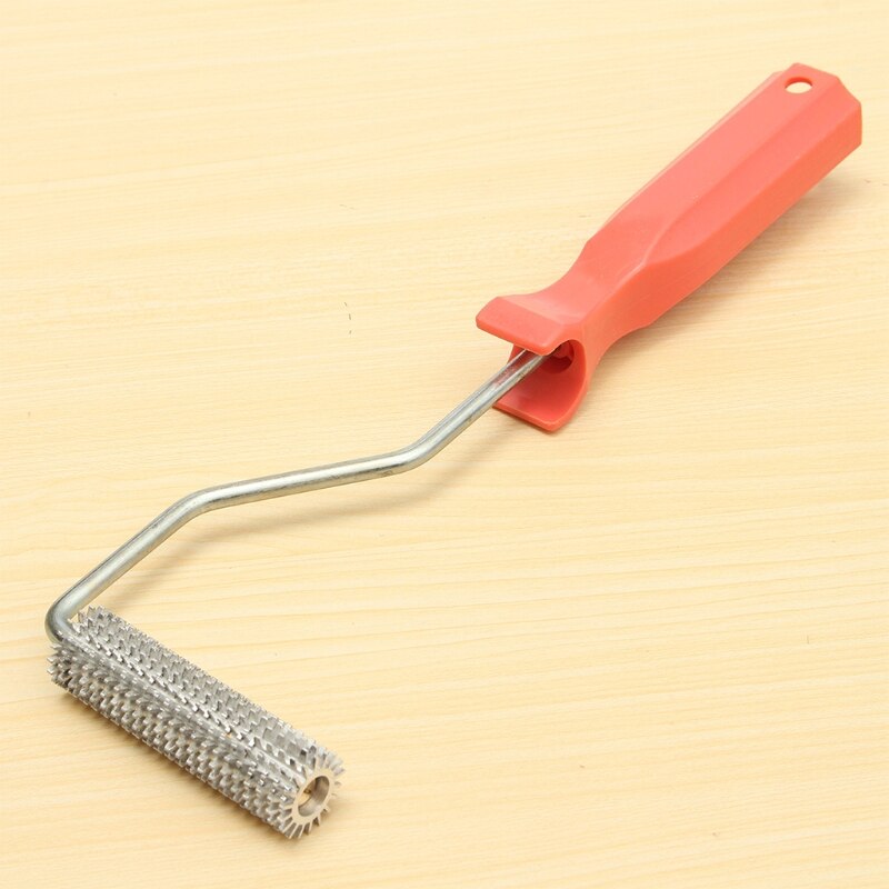 75X21Mm Lamineren Bubble Roller Aluminium Fiberglass Paddle Roller Bubble Roller Tool Kit Comfortabele Handling Tool Fea