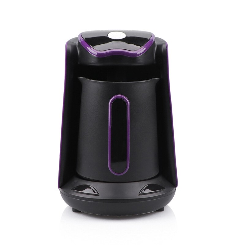 Cafetière Portable pour la maison et le voyage, 600W, Mini Machine à café pour le bureau, prise ue, 220-240V, directe: Purple