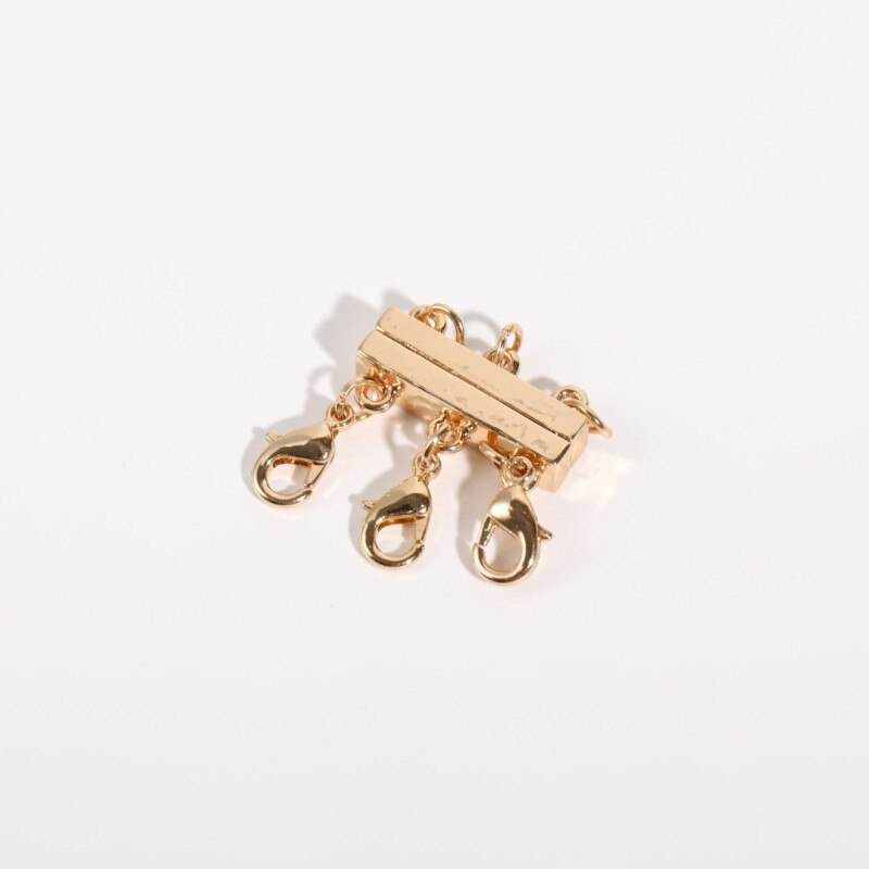 Stainless Steel Lobster Clasps Claw Magnetic Bracelet Clasps Necklace Jewelry Making Findings DIY Accessories: 1pcs gold