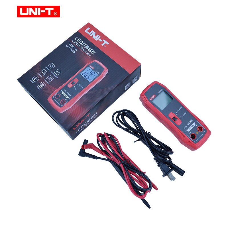 Probador LED UNI-T UT659A UT659D, retroiluminación de TV LCD, barra de luz, tubo de inspección y mantenimiento, mesa, lámpara LED, serie de pruebas de circuito
