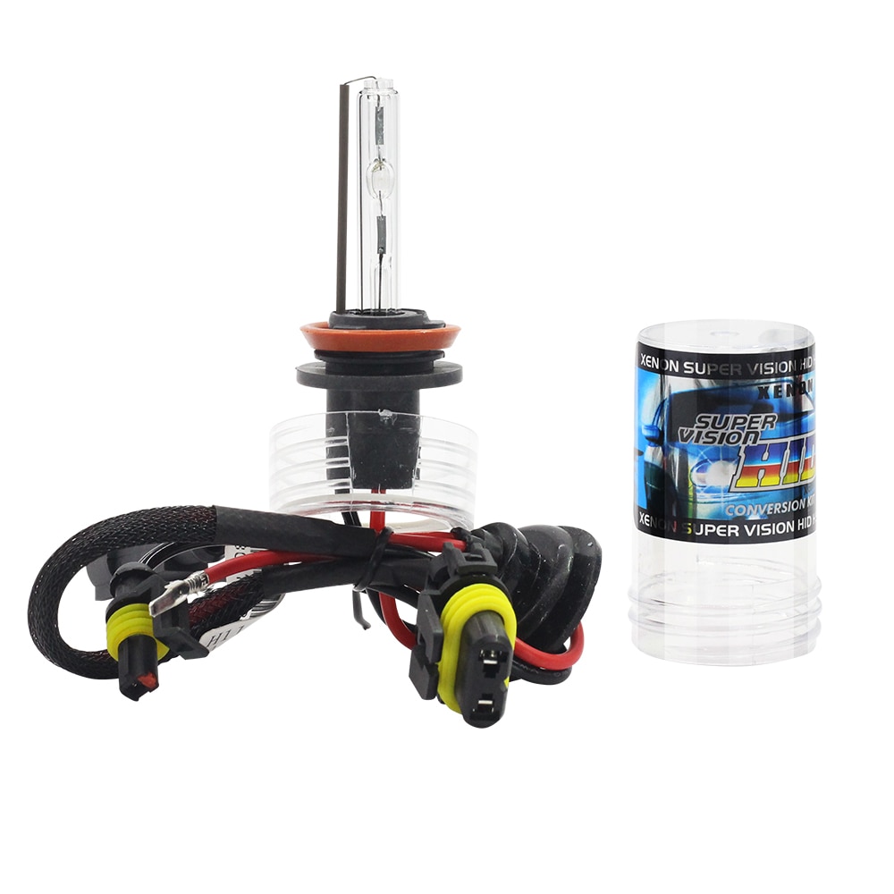 Lâmpada xenon para farol automotivo, lâmpada hid h1, h3, h7, h8, h9, h11, 9005, hb3, 9006, hb4, 880, 881 k-3000k, para farol de neblina