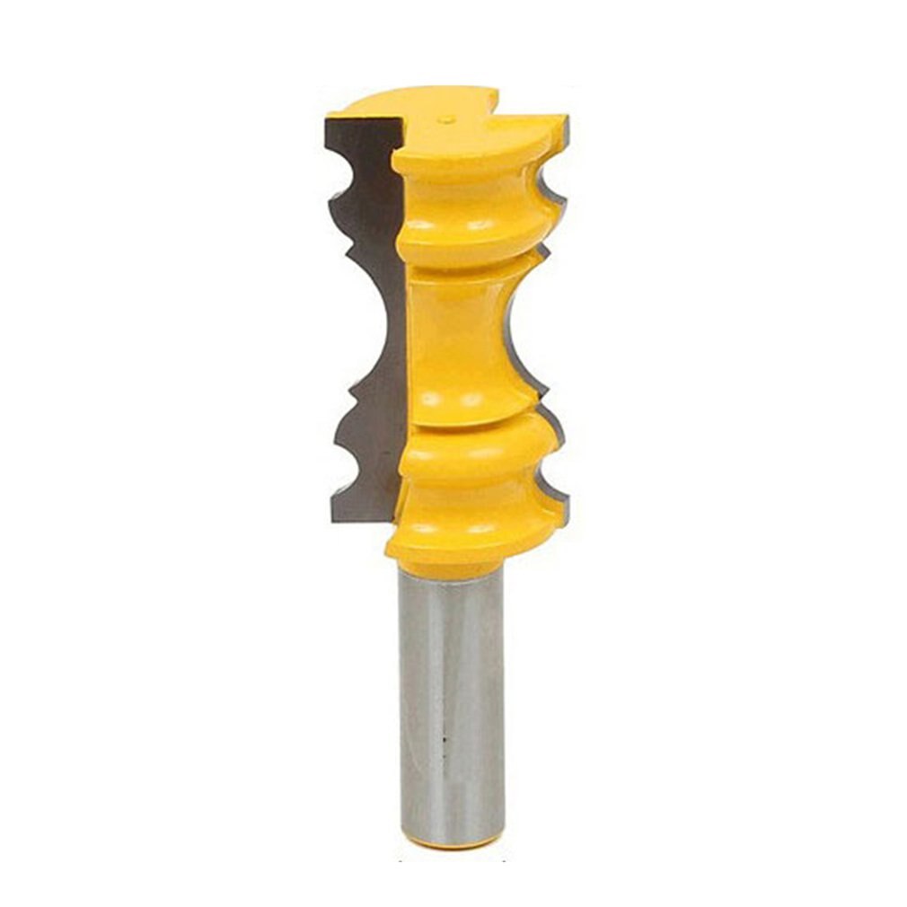Rail Molding Router Bit 1/2 "Shank Carbide Woodworking Milling Cutter Cabinet Plywood Wood Cutting Bit