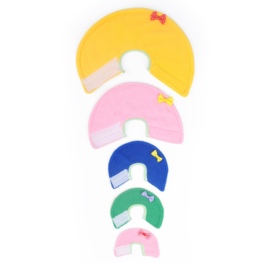 Babero isabelino circular para loro, capa para pájaros, protección contra mordeduras y pececillos, Collar, accesorios para pájaro del amor