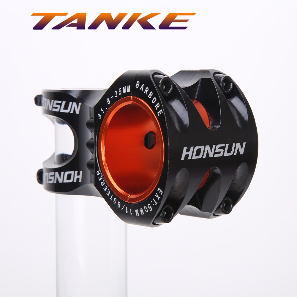 PRoHONSUN 31.8 * 28.6 * 50MM Zero Degree Mountain Bicycle HandlebarStem 5 Color AM XC MTB DH Bicicleta montanha Bike Stem Alloy