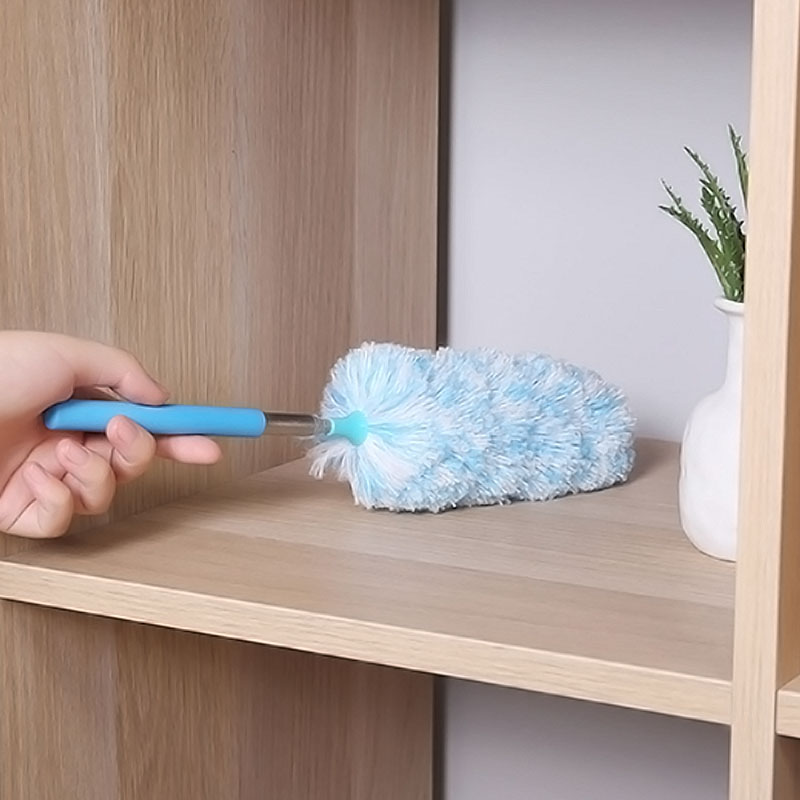 Retractable dusting duster Microfiber dust sweeping retractable feather duster Cleaning sweeping duster