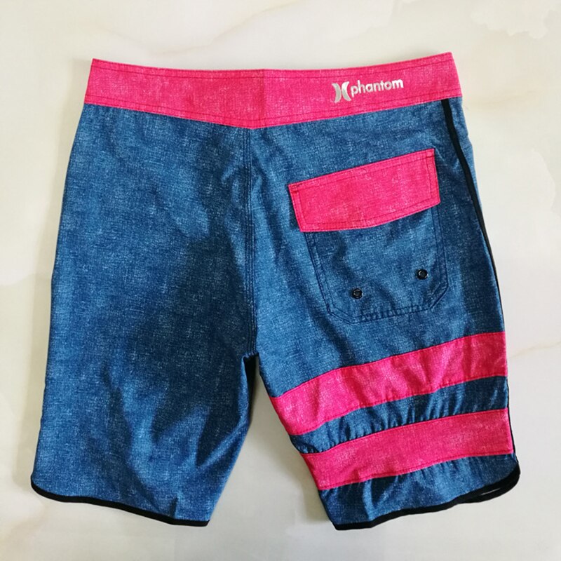Hurley – short de plage pour hommes, survêtement classique, grande taille, respirant, bas de plage, taille élastique, Bermuda -40: Asian Size 30