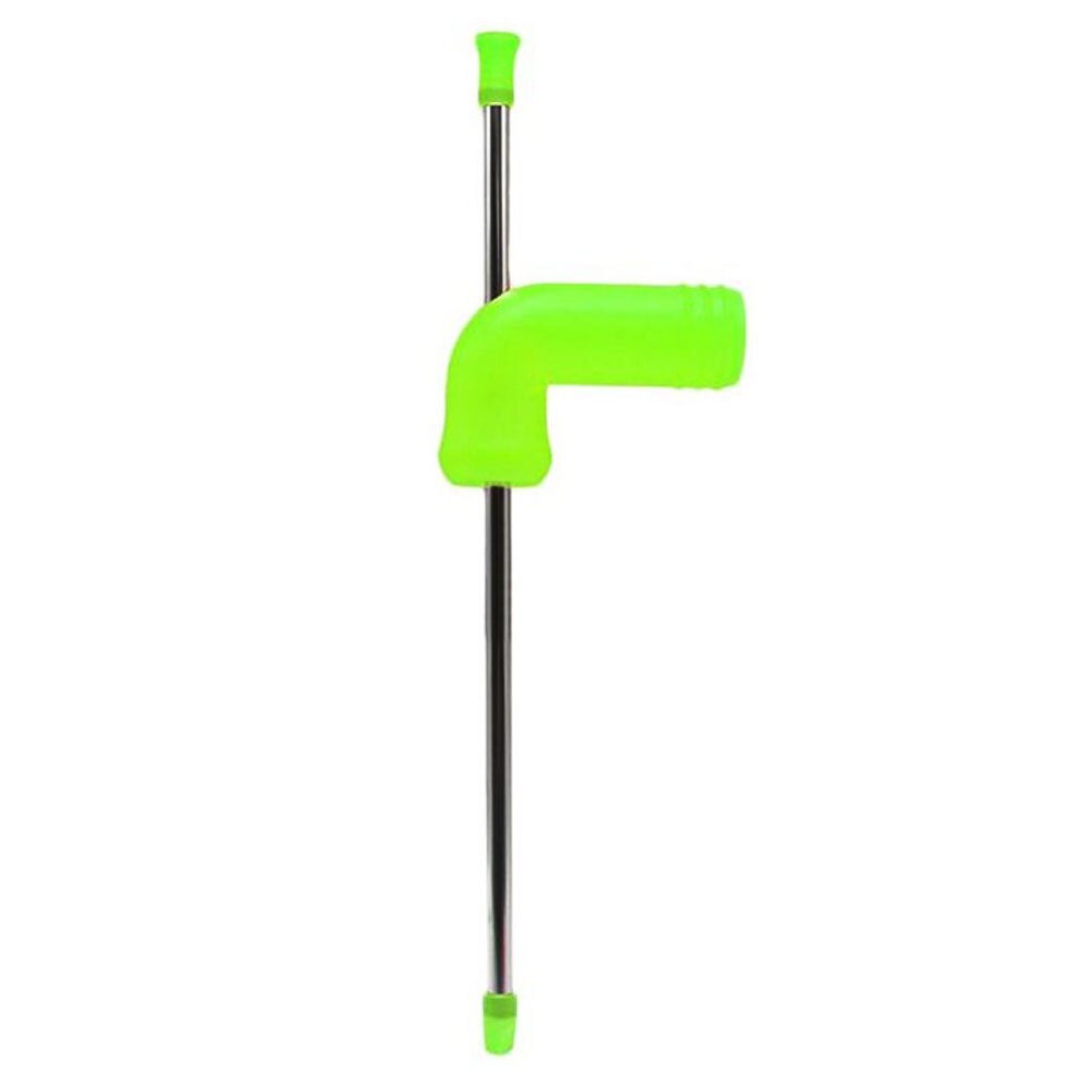 Bier Snorkel Stro Bier Bong Trechter Slammer Dubbele Snorkel Drinken Bier Bar Gereedschap Festivals Party Dispenser Beers Bottle: Green-1