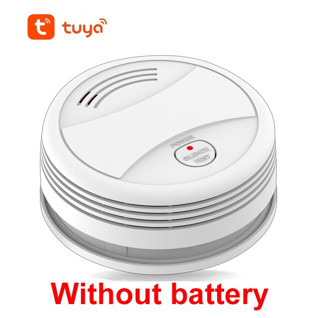 Wifi Tuya Smart Smoke Detector Sensor 80DB Alarm F... – Grandado