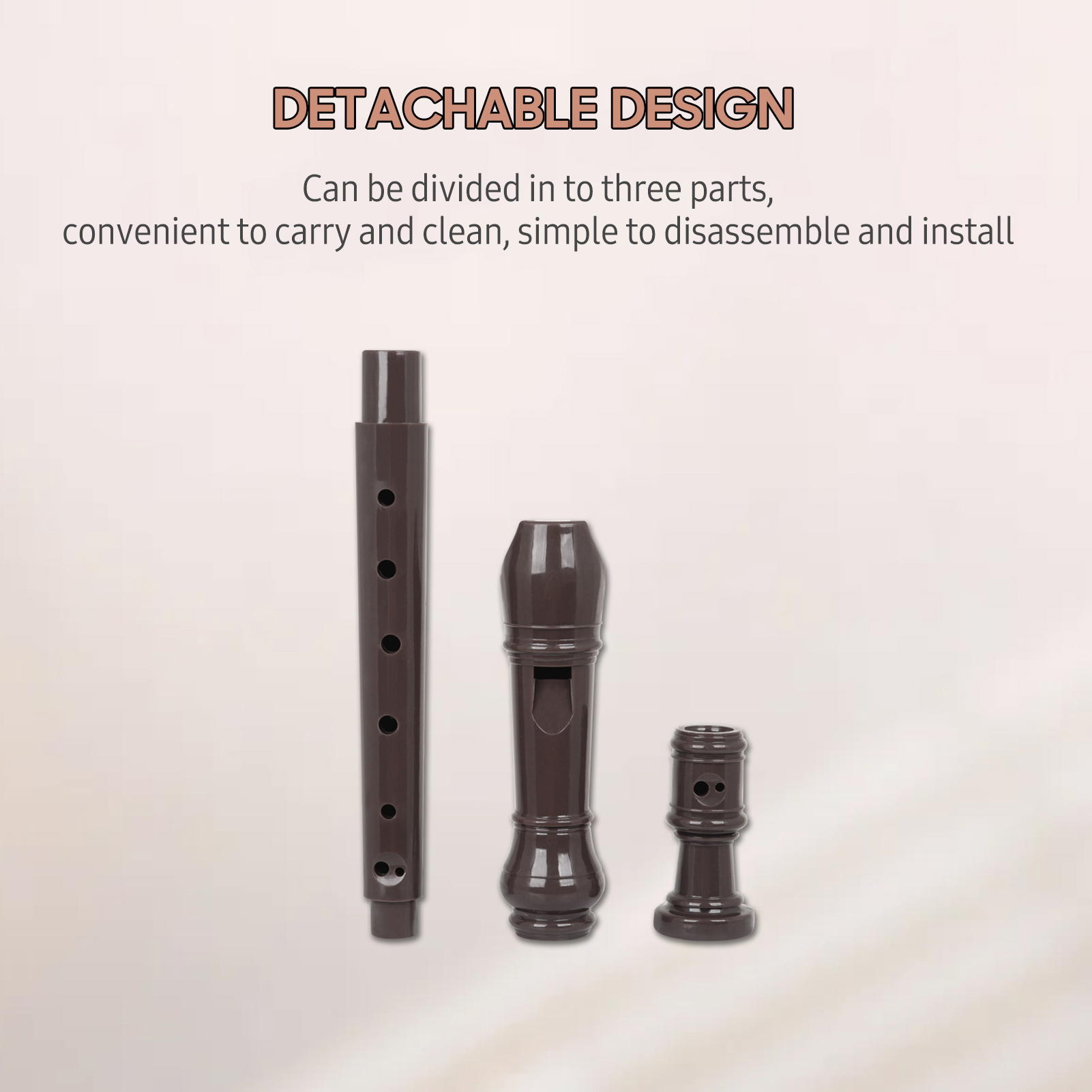 J32 Abs Descant Recorder Duitse Stijl 8 Gaten G Ke... – Vicedeal