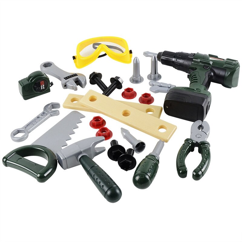 Kinderen Simulatie Reparatie Tool Plastic Pretend Play Speelgoed Vroeg Leren Onderwijs Speelgoed Creatief Speelgoed Voor Jongens