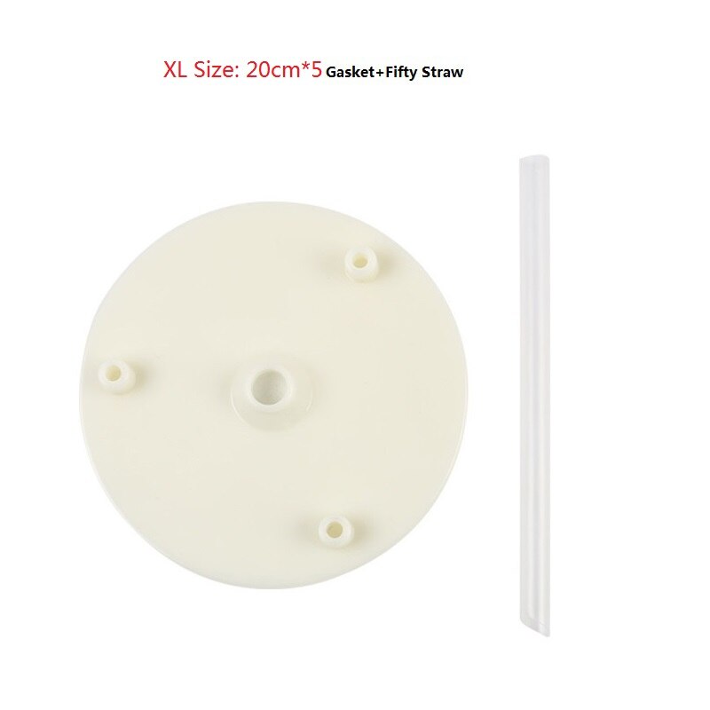 5 sets Baking tools for cakes Cake support rack shelf gasket 6/8 inch double layer multi cake bottom support frame with straw: XL 20cm