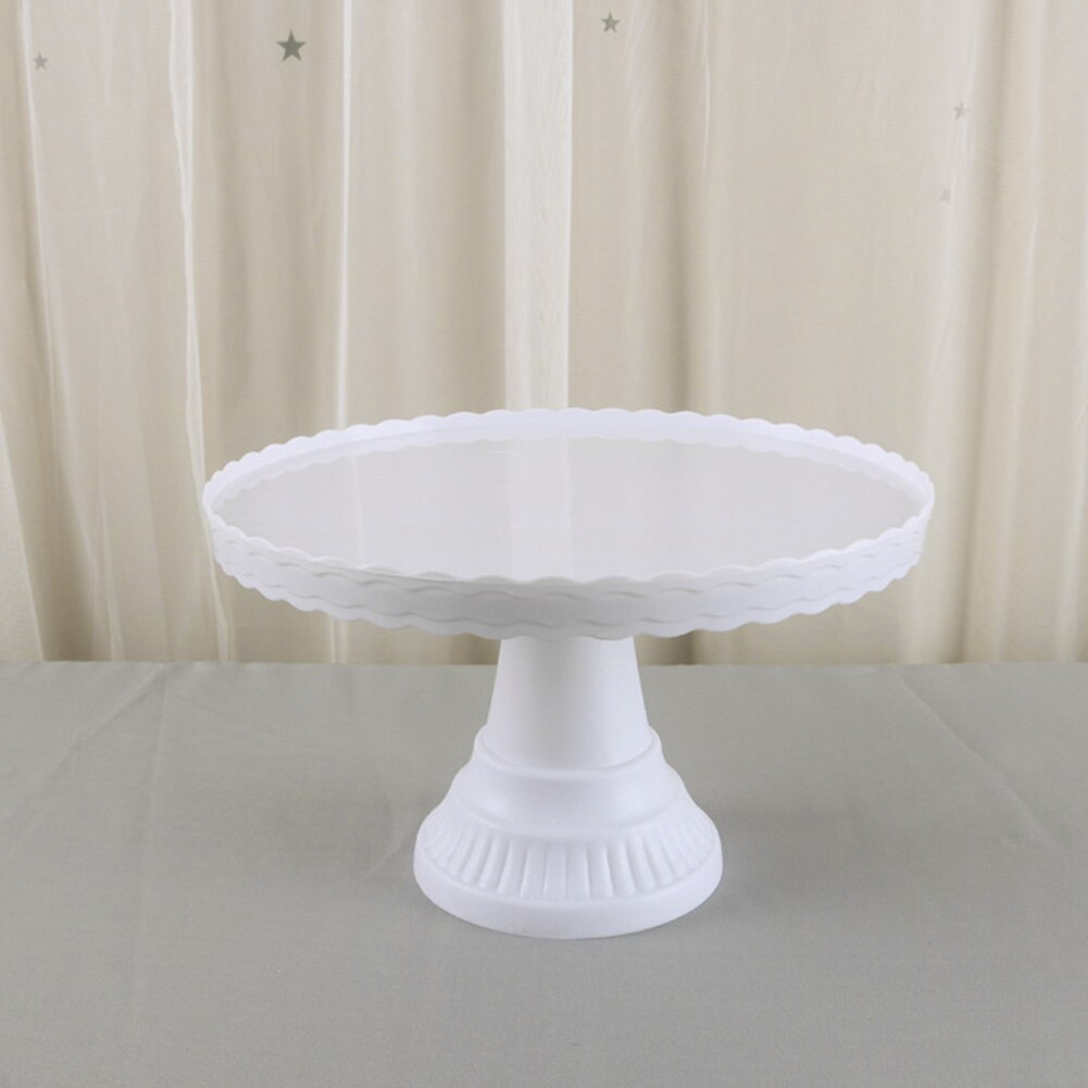 Kitchen Afternoon Tea Wedding European Style Celebrations Cake Stand Round Holder Cupcake Display Desktop Easy Clean Reusable