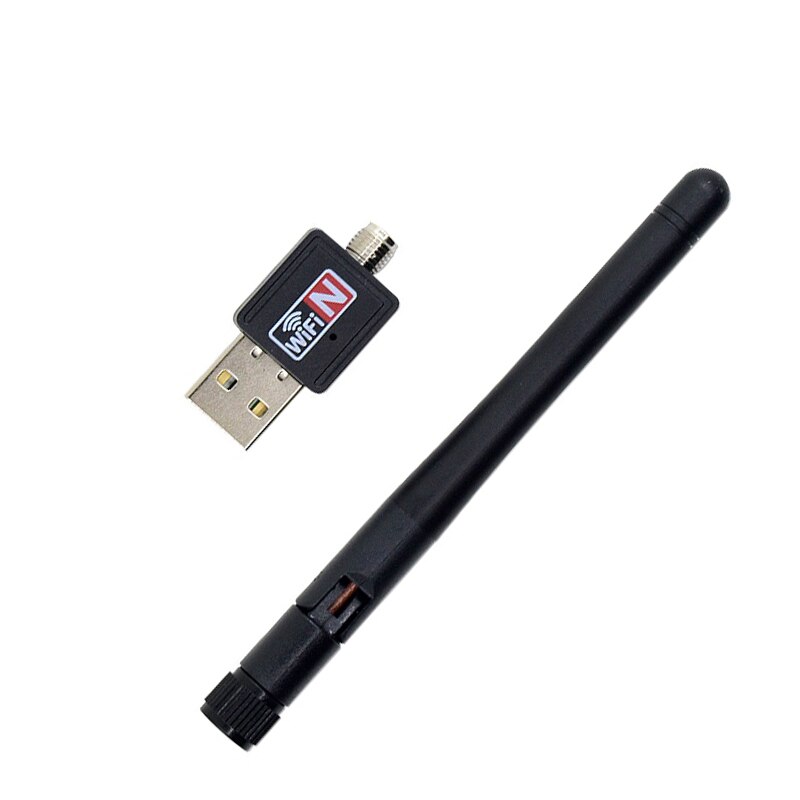 W90e Mini Wifi Adapter 150Mbps 2dB Antenna PC USB Wi-fi Receiver Wireless Network Card 802.11b/n/g High Speed USB Lan Ethernet