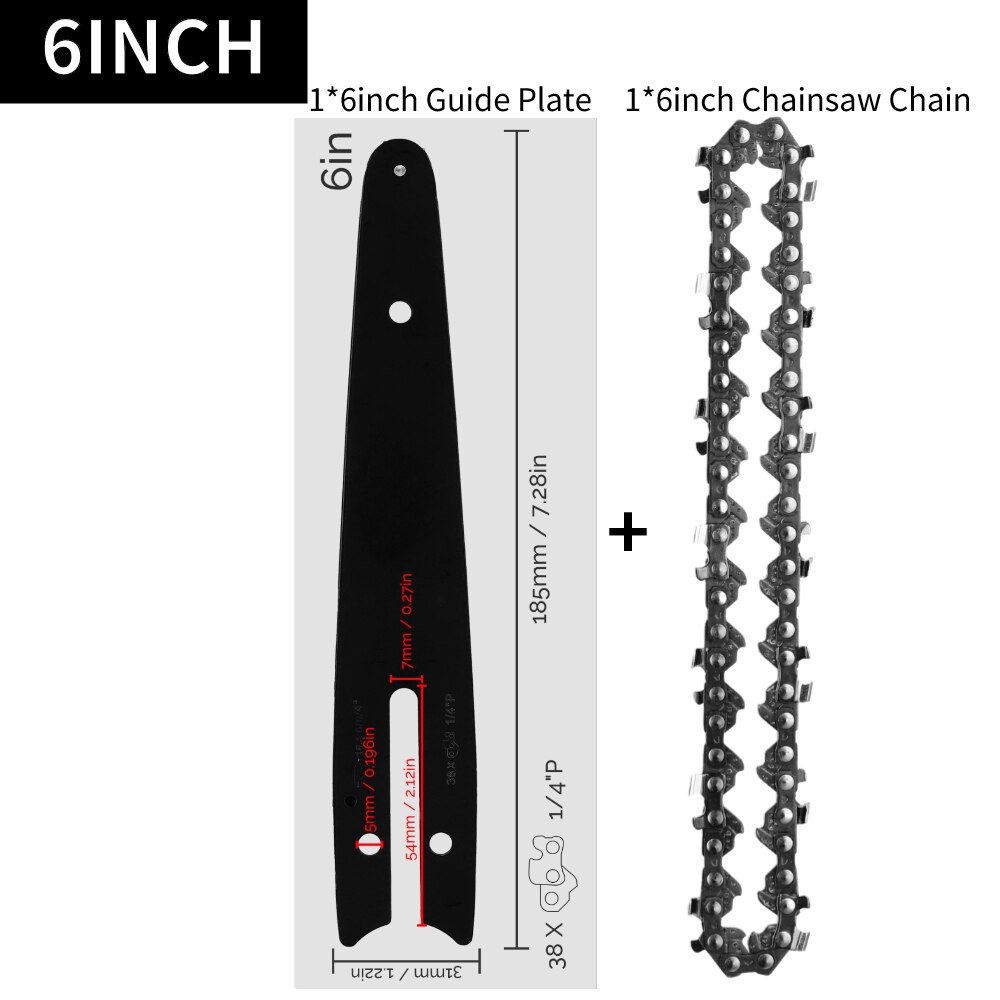 4 6 8 Inch Chains for 4/6/8 Inch Electric Saw Chai... – Grandado