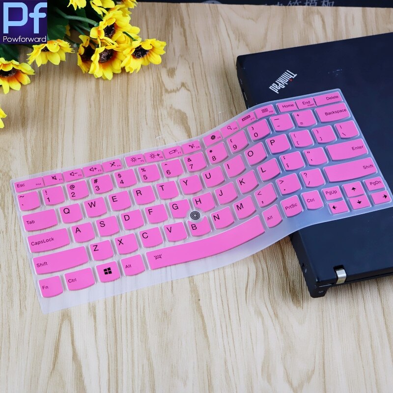 Silicone Keyboard Cover for Lenovo ThinkPad X380 Yoga/X390 - Ultra-thin, Waterproof, Dustproof