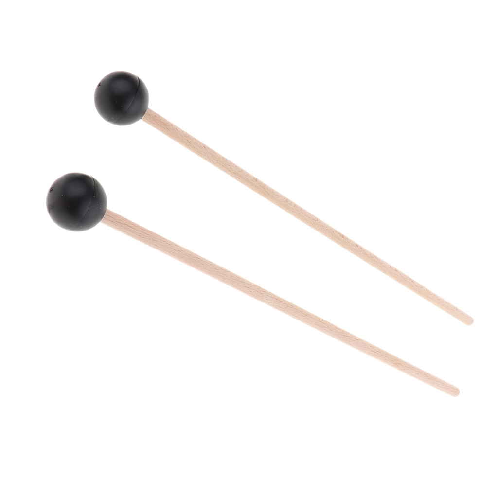 2pcs Percussion Mallets Sticks for Xylophone Vibraphone Marimba 360mm