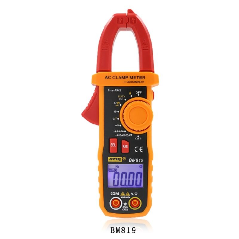 BM818/BM819 Digitale Multimeter Stroomtang Auto Range Meting Voltmeter