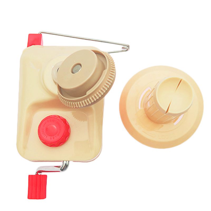 Handheld Yarn Winder Wool Reel Holder Table Top Manual Thread Ball Winding Machine