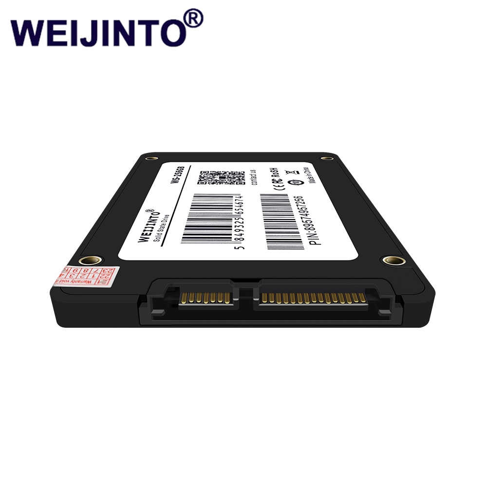 Weijinto ssd 360gb sata 3 2.5 tommer 60gb 120g 240gb 128gb 256gb 480gb 512gb 960gb 1tb harddisk disk hd hdd til stationær bærbar