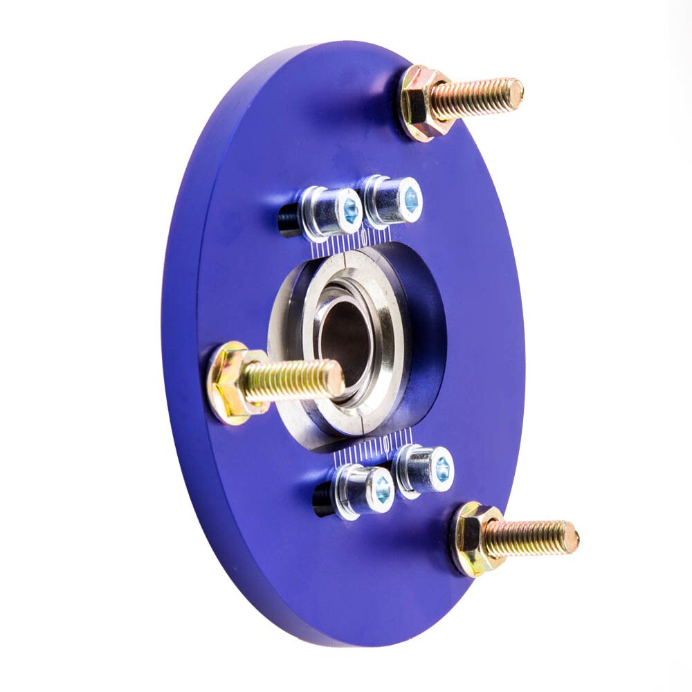 2PCS Front Coilover Camber Plates For BMW E46 M3 1998-2005 320 323 325 328 M3 for 316 320 323 325 328 M3 1998-2005