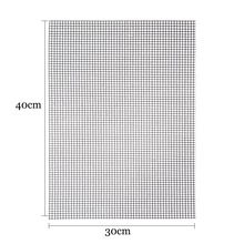 10 Uds., esteras antiadherentes para barbacoa, estera antiadherente para barbacoa con resistencia al calor 30x40x0,2 cm para actividades al aire libre
