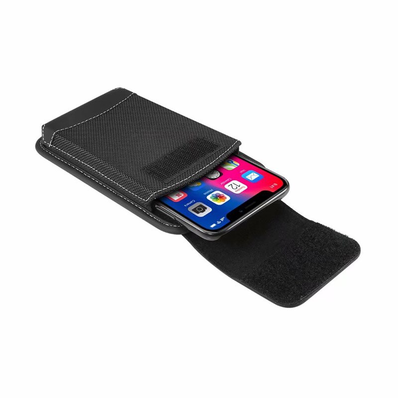Voor blackview  bv5500 plus  bv6900 a80 hoesje mobiele telefoon tas haak lus riem tas holster tas zak beschermhoes